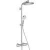 Душевая система с термостатом Hansgrohe Crometta S 240 1jet Showerpipe (27267000)- Фото 1
